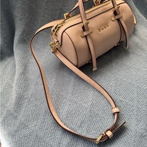 DKNY Cream Crossbody Bag with Adjustable Strap